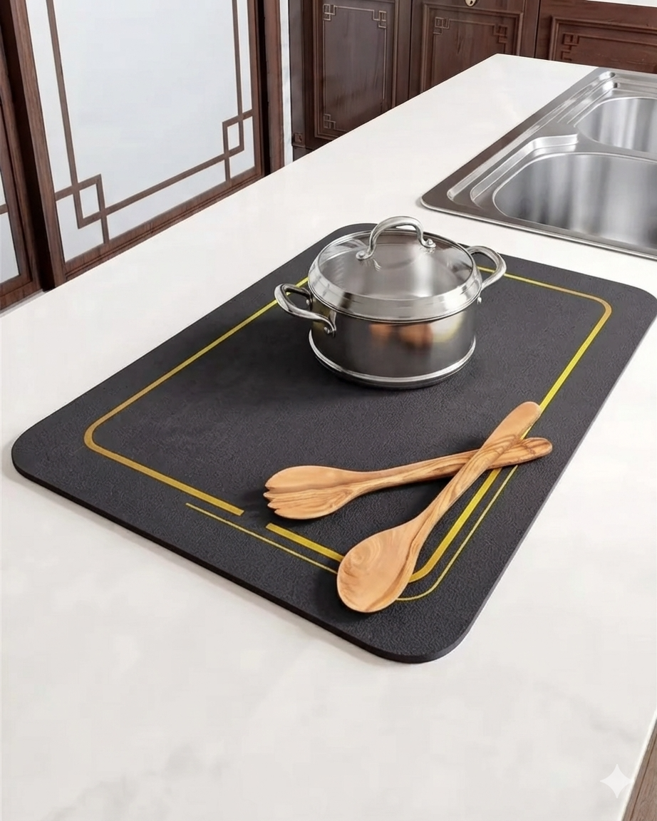 Quick-Drying Mat - Pack of 2 (Assorted)